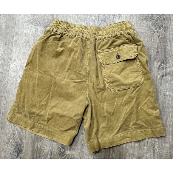 Lucky Brand Shorts Men's Medium Khaki Tan Corduroy Casual Stretch Shorts - Picture 2 of 8
